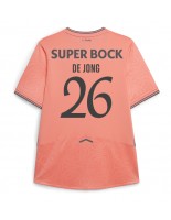 Porto Luuk de Jong #26 Venkovní Dres 2025-26 Krátký Rukáv